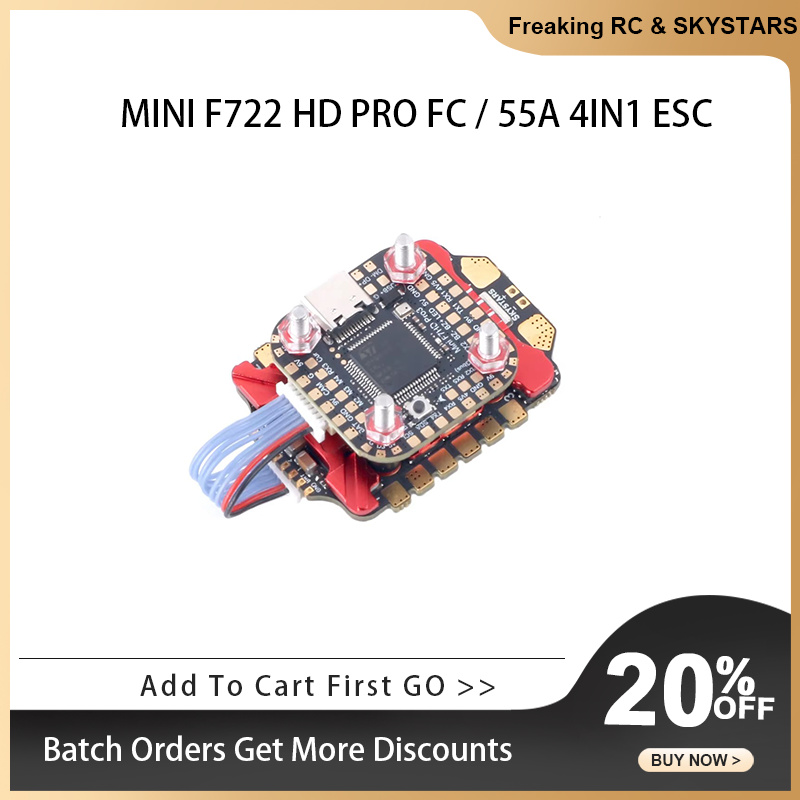 Foxeer Reaper F4 128K 65A Esc - طائرة بدون طيار للسباق من SKYSTARS