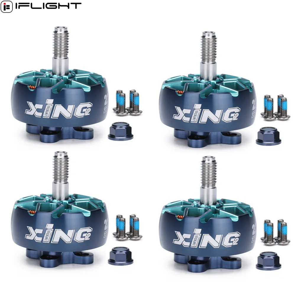 محرك iFlight XING2 XING V2 220 - مراجعة Foxeer Reaper F4 128K 65A Esc وسعره